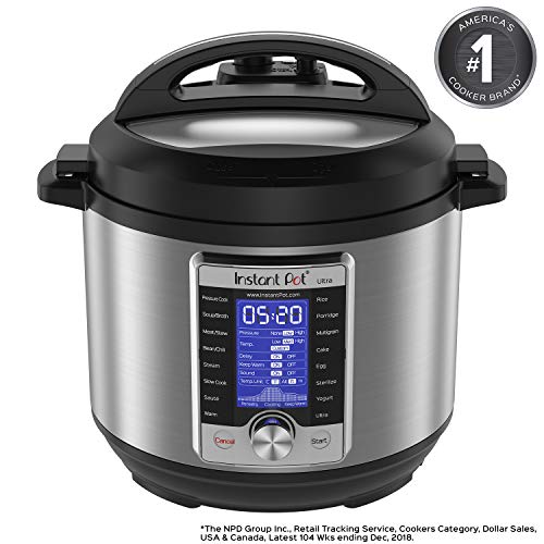 Instant Pot Ultra 6 Qt 10-in-1 Multi- Use Programmable Pressure Cooker